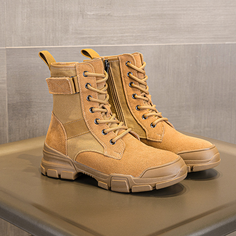 Women'S Fashion Hiking Boots - Botas de Mujer de Cuero Genuino
