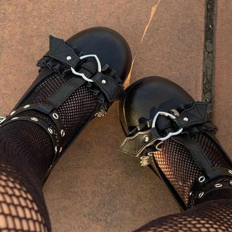 Women'S Fashion Shoes - Nuevos Zapatos Mary Janes con Plataforma