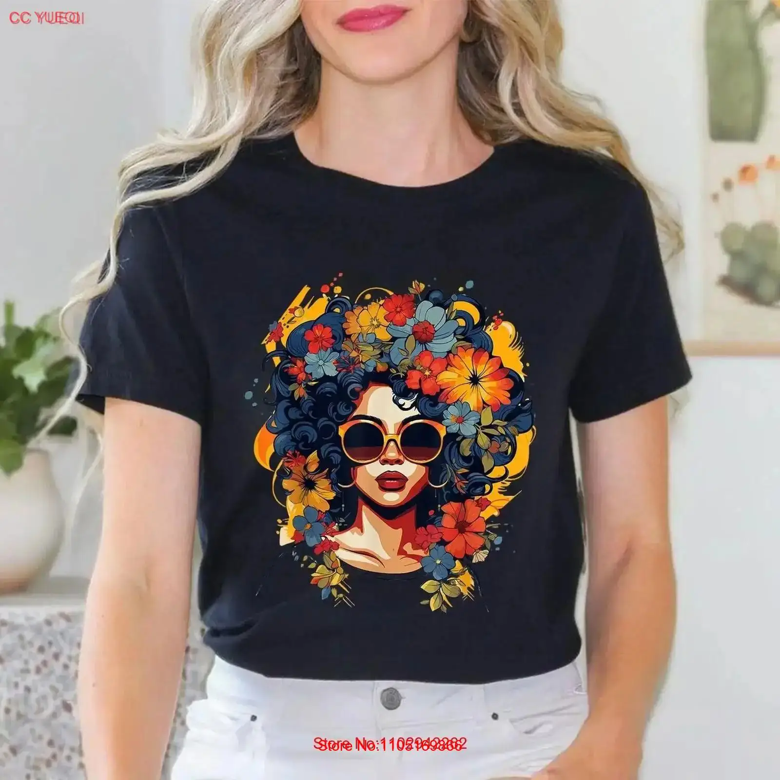 Women Fashion History - Historia Negra T Shrits para mujeres