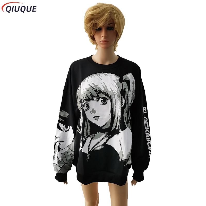 Hoodie Women Oversized - Sudadera con capucha de Anime Death