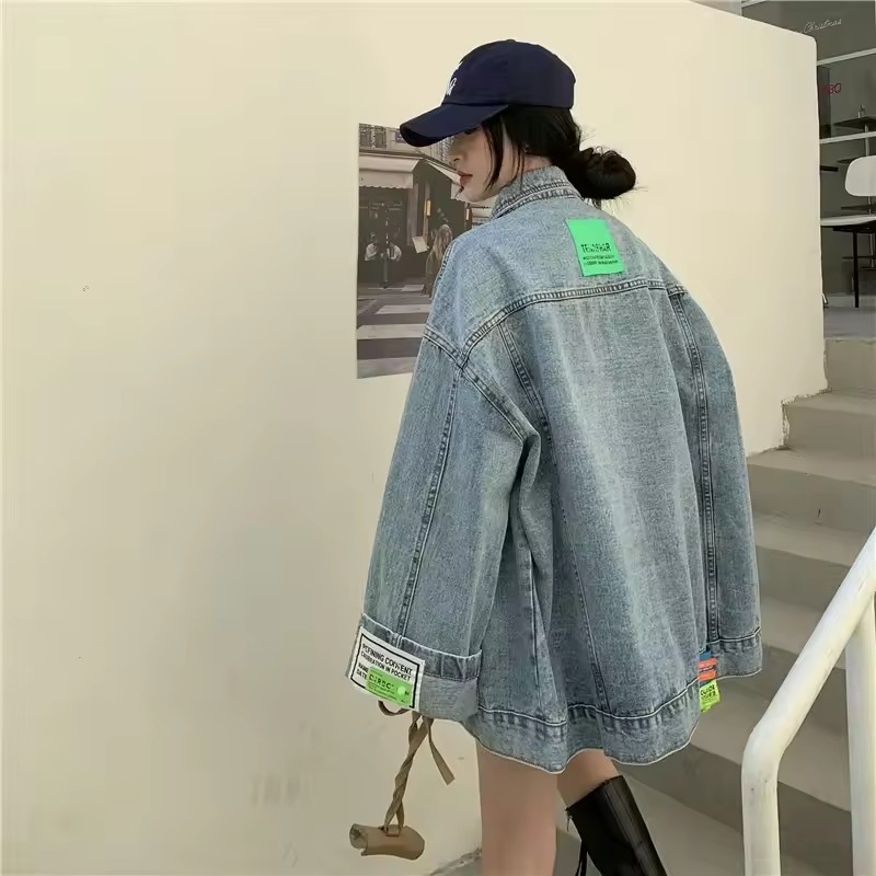 Women'S Fashion Denim Jacket - 2025 nueva moda chaqueta vaquera mujer
