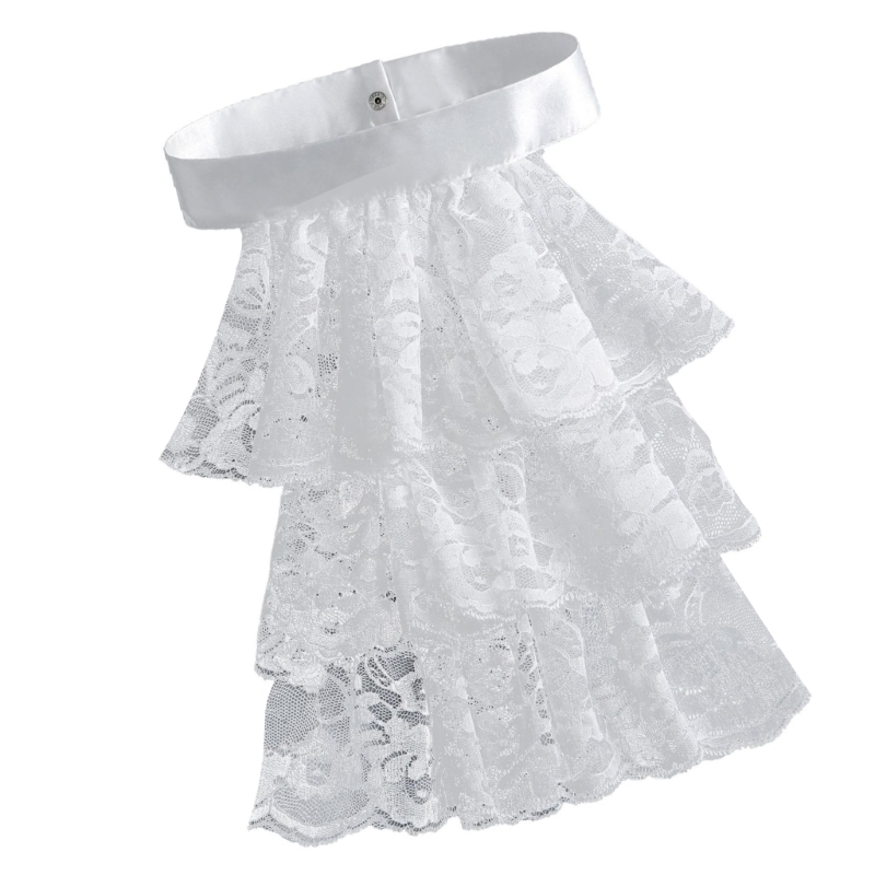 Women'S Fashion Victorian - Collar disfraz victoriano elegante, cuello jabot