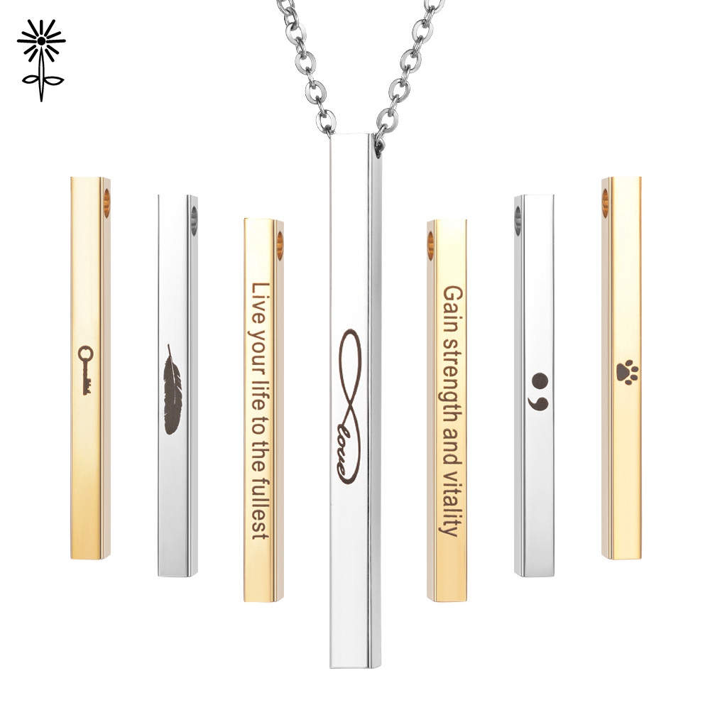 Women Fashion Quotes - ¡Nueva llegada! Colgante de acero inoxidable