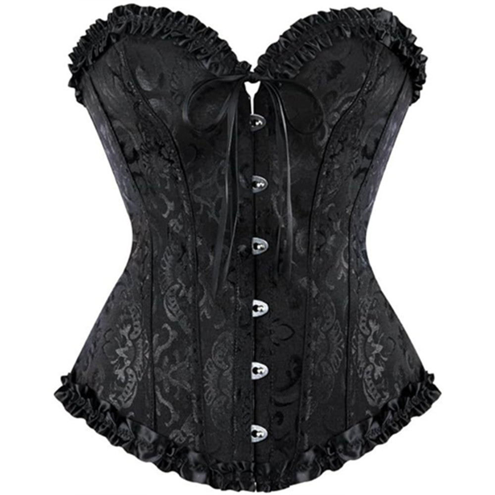 Women'S Fashion Victorian - Top con corsé de talla grande