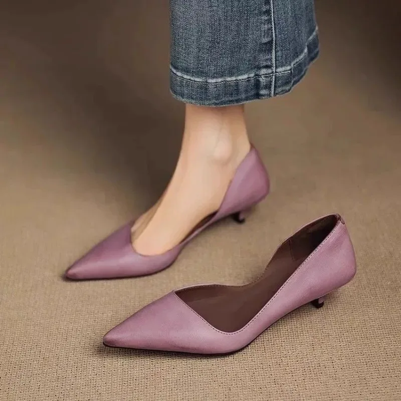 Women'S Fashion Shoes - Tacones de aguja con punta estrecha