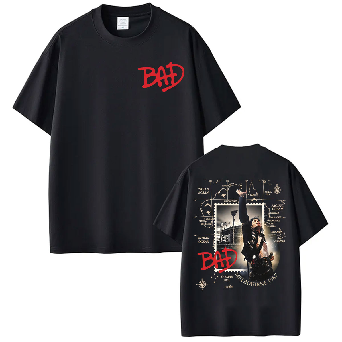 Women Fashion 80S - Camiseta del King of Pop, Michael