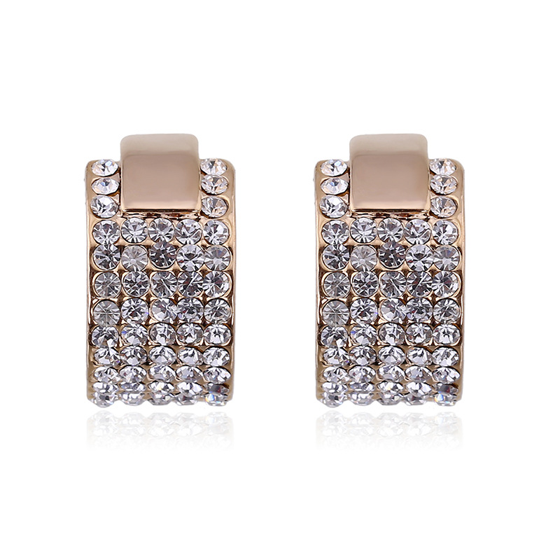 Women'S Fashion E Commerce - Pendientes de tuerca de diamantes de
