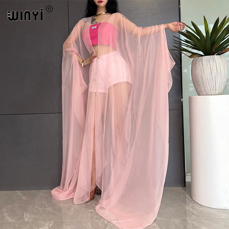 Women'S Fashion Kimono - WINYI-Kimono de playa para mujer, traje