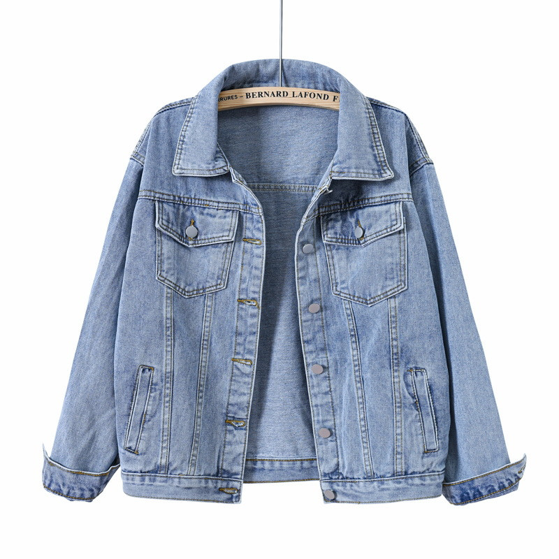 Women'S Fashion Denim Jacket - Chaqueta Vaquera para Mujer, Nueva, Estilo