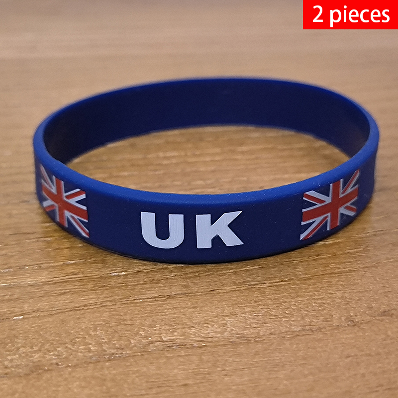 Pulsera de silicona con bander - Women Fashion Uk reseña y precio