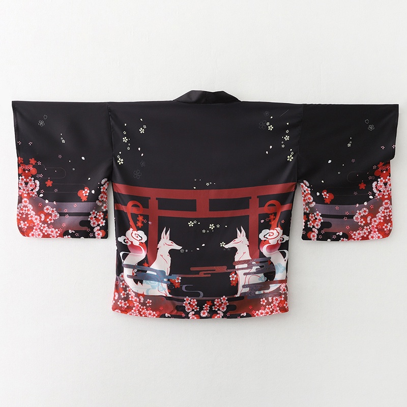 Moda estampado de zorro verano - Women'S Fashion Kimono reseña y precio
