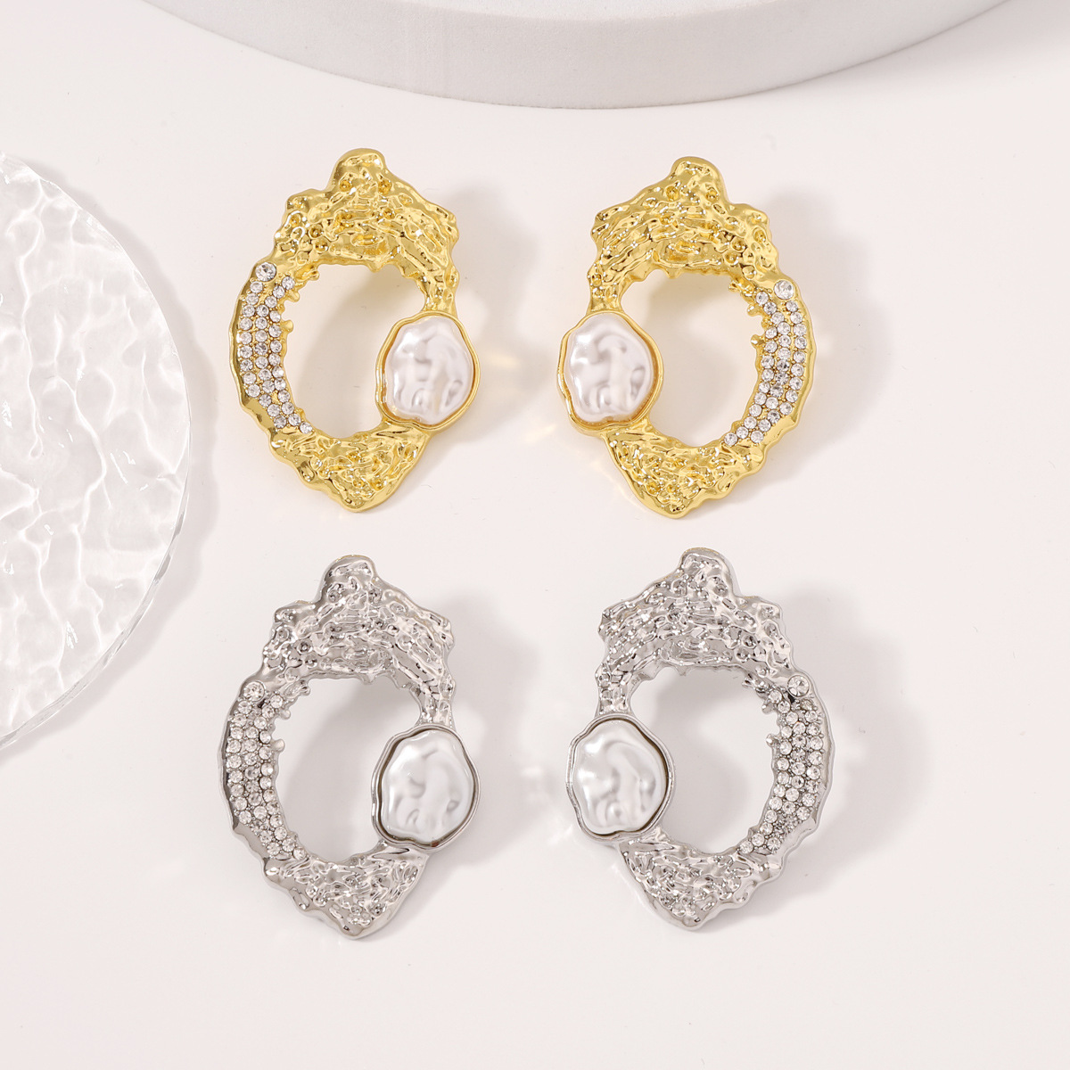 Pendientes de perlas con incru - Women'S Fashion E Commerce reseña y precio