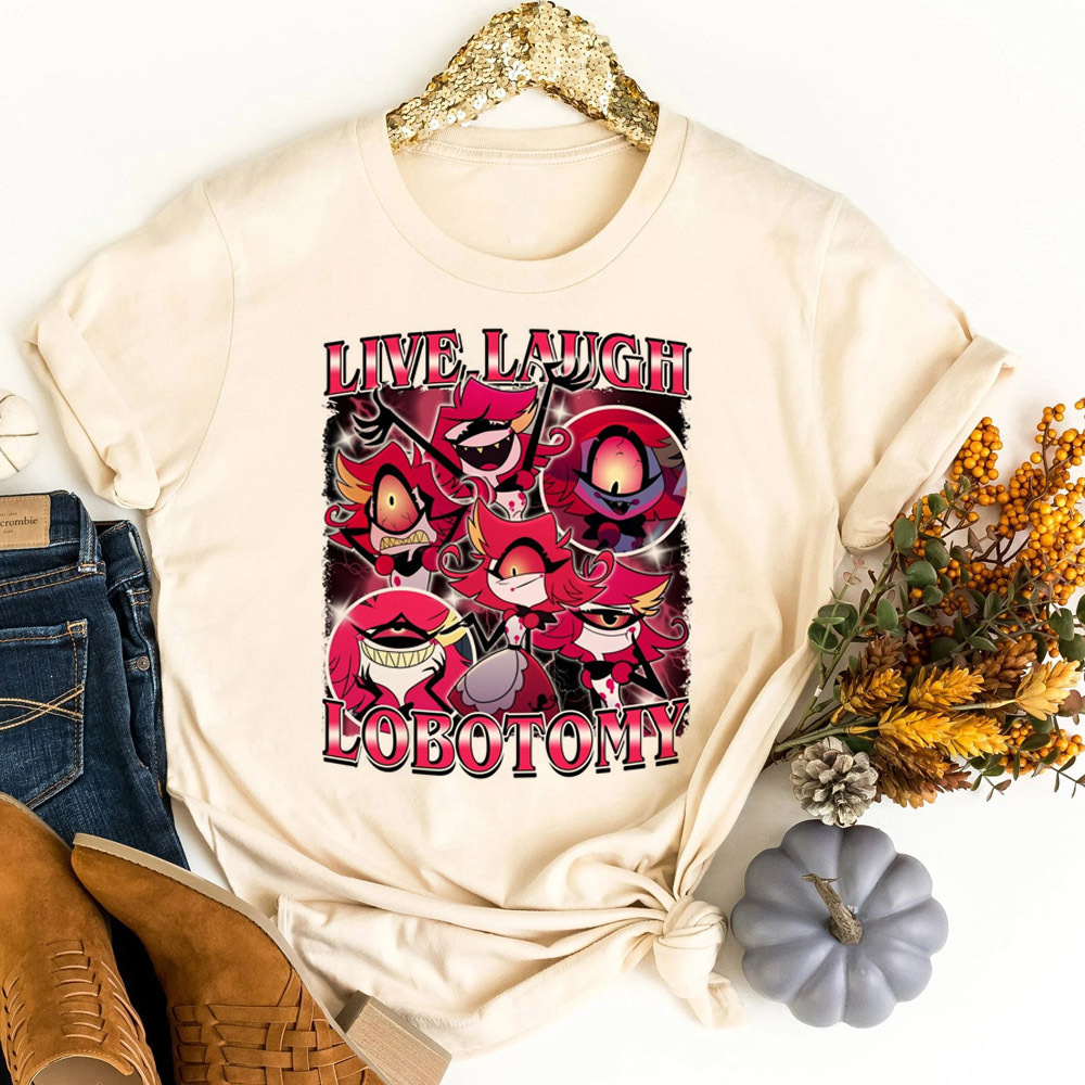 Camiseta Hazbin Hotel, moda co - Women Fashion 80S reseña y precio