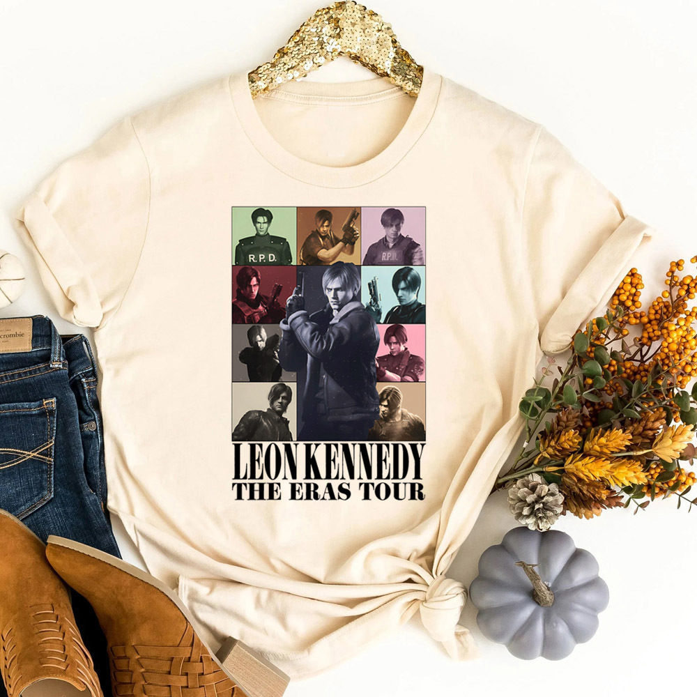 Camiseta de Leon Kennedy para  - Women Fashion 80S reseña y precio