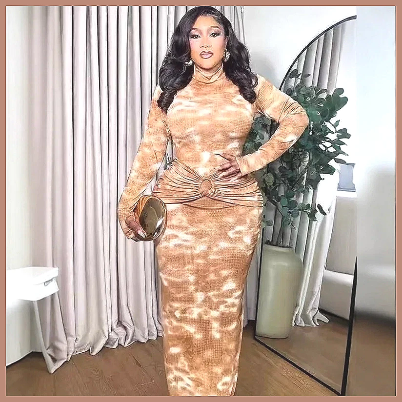Vestido ajustado tie-dye para  - Bodycon Dress Women reseña y precio