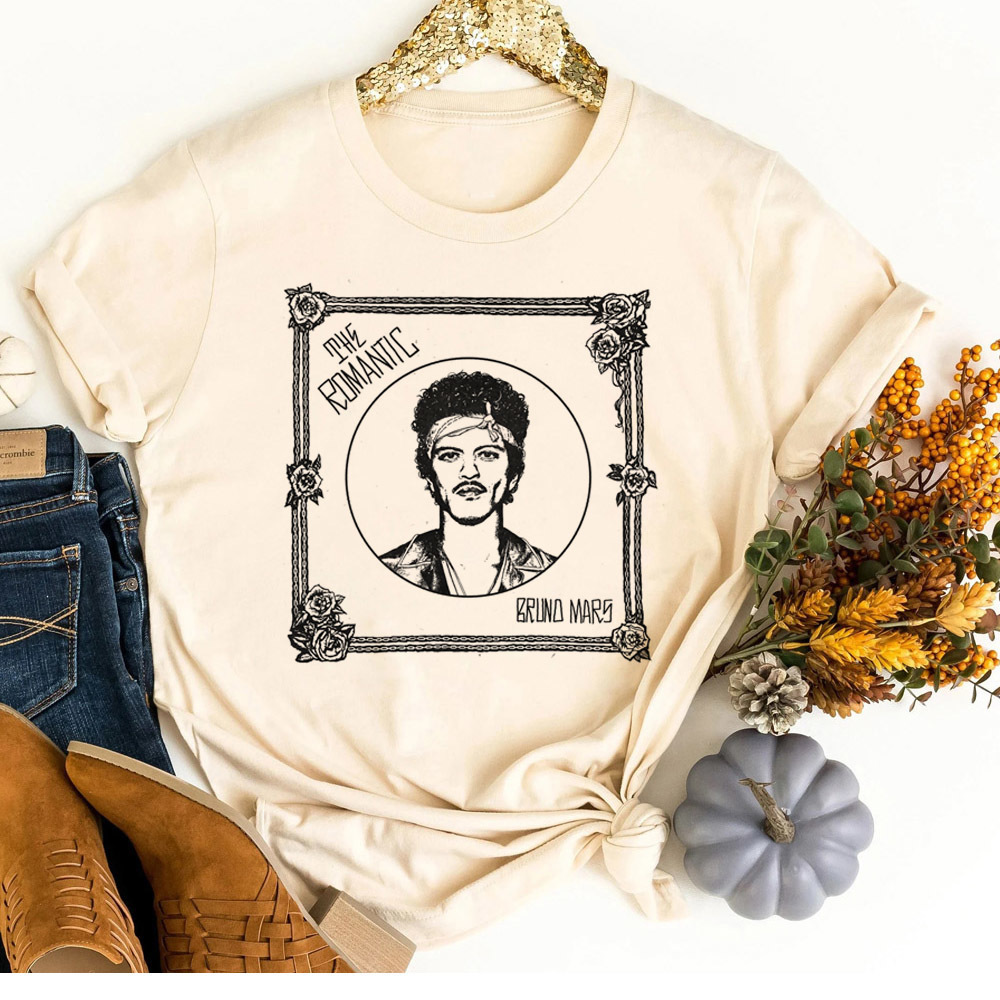 Camiseta de Bruno Mars para mu - Women Fashion 80S reseña y precio