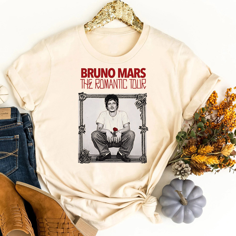 Camiseta de Bruno Mars para mu - Women Fashion 80S reseña y precio
