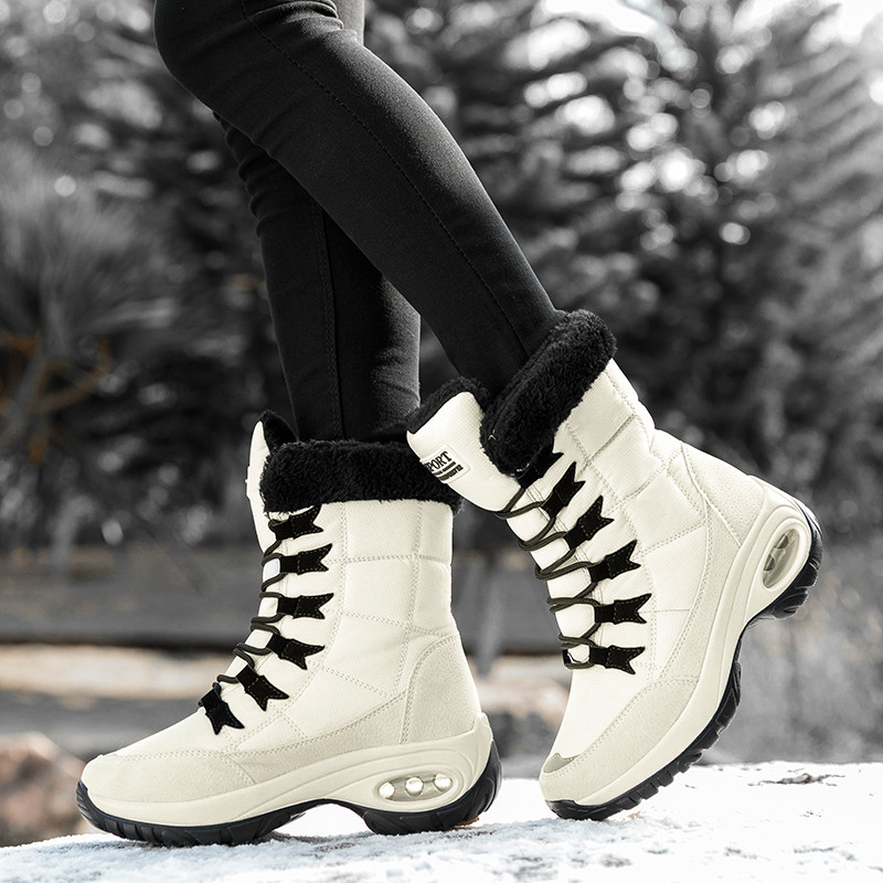 Botas de nieve de gama alta pa - Women'S Fashion Hiking Boots reseña y precio