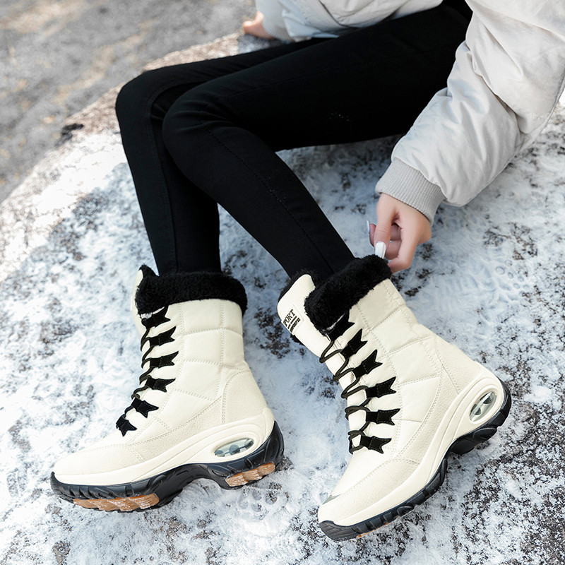 Botas de nieve de gama alta pa - Women'S Fashion Hiking Boots reseña y precio