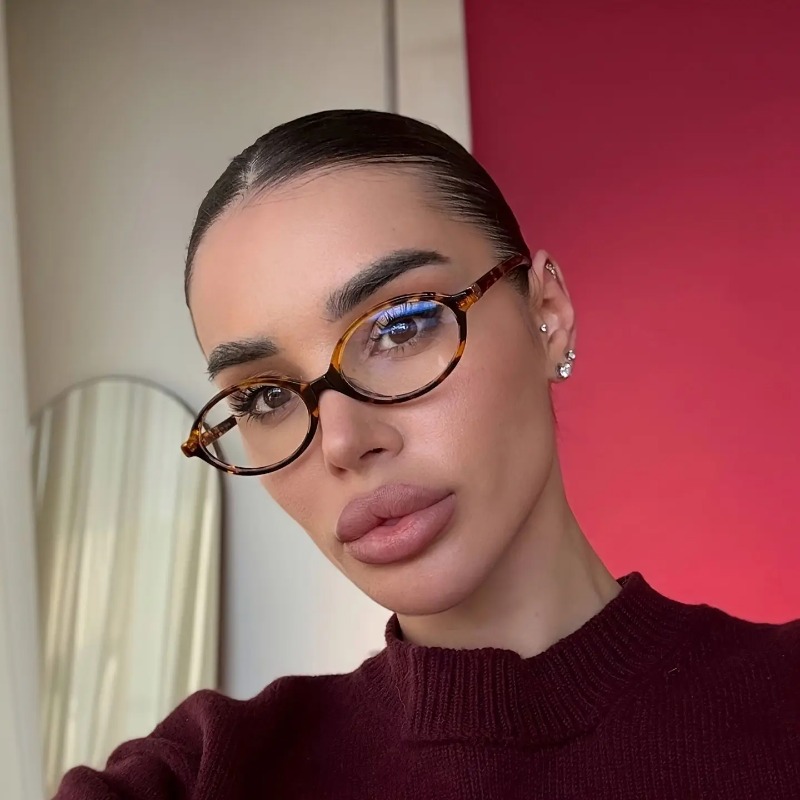 Gafas de sol ovaladas vintage  - Women'S Fashion Eyeglasses reseña y precio
