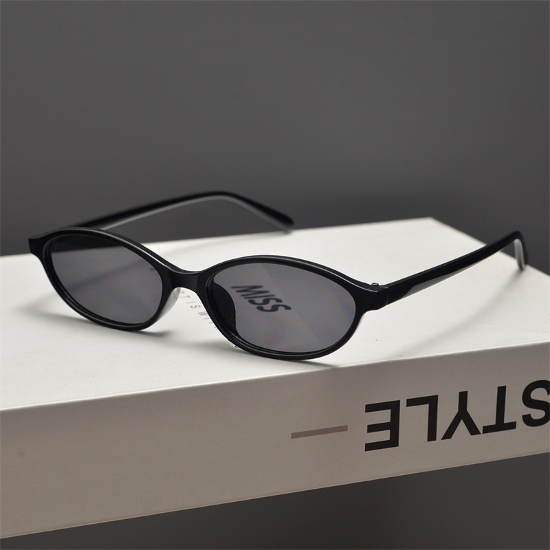 Nuevas Gafas de Sol Retro Oval - Women'S Fashion Eyeglasses reseña y precio
