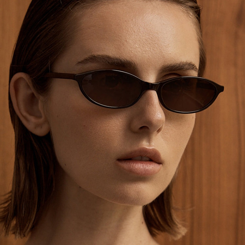 Nuevas Gafas de Sol Retro Oval - Women'S Fashion Eyeglasses reseña y precio