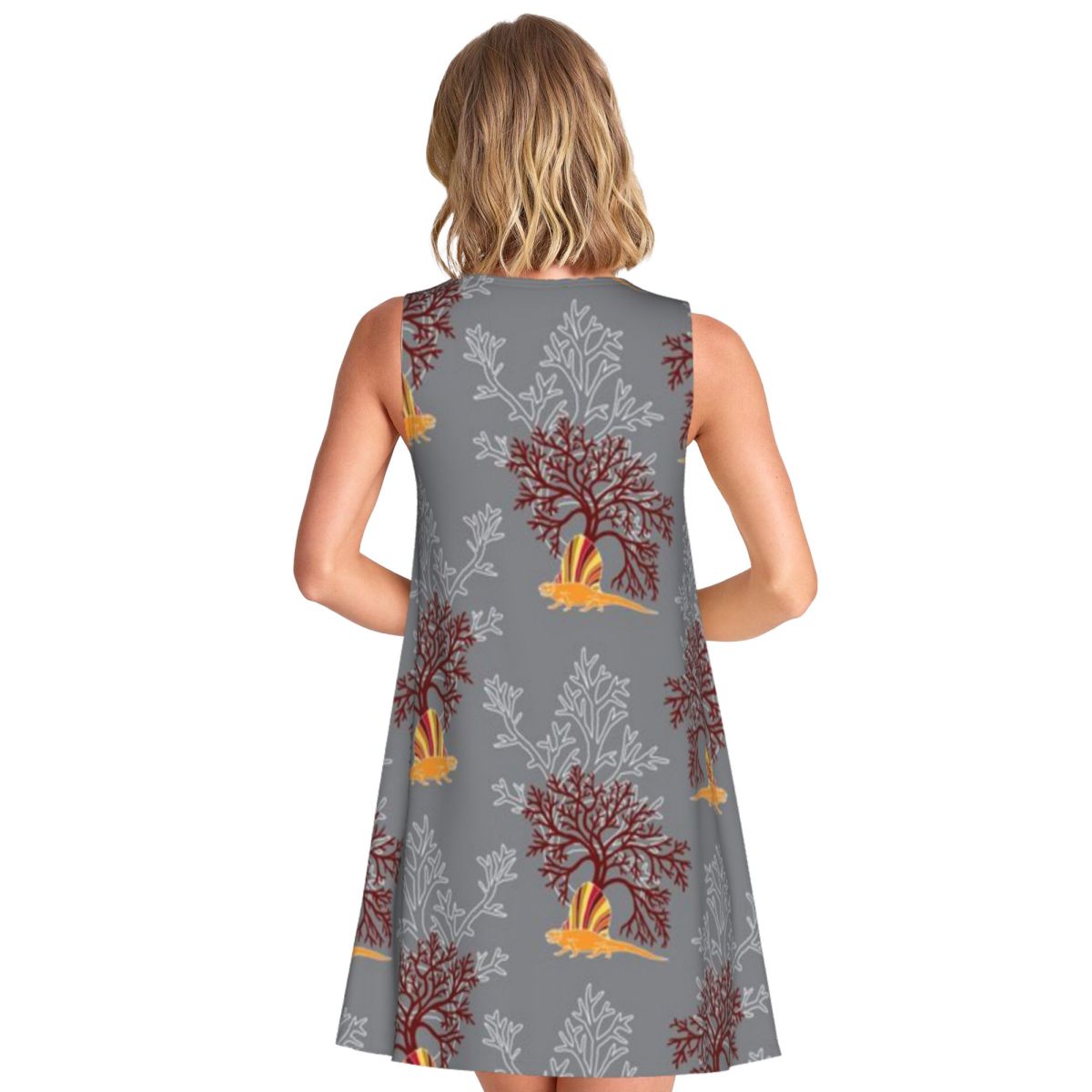 Vestido sin Mangas para Mujer, - Women Fashion History reseña y precio