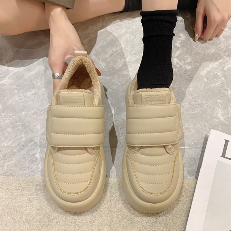 Zapatillas de deporte blancas  - Women'S Fashion Velcro Sneakers reseña y precio