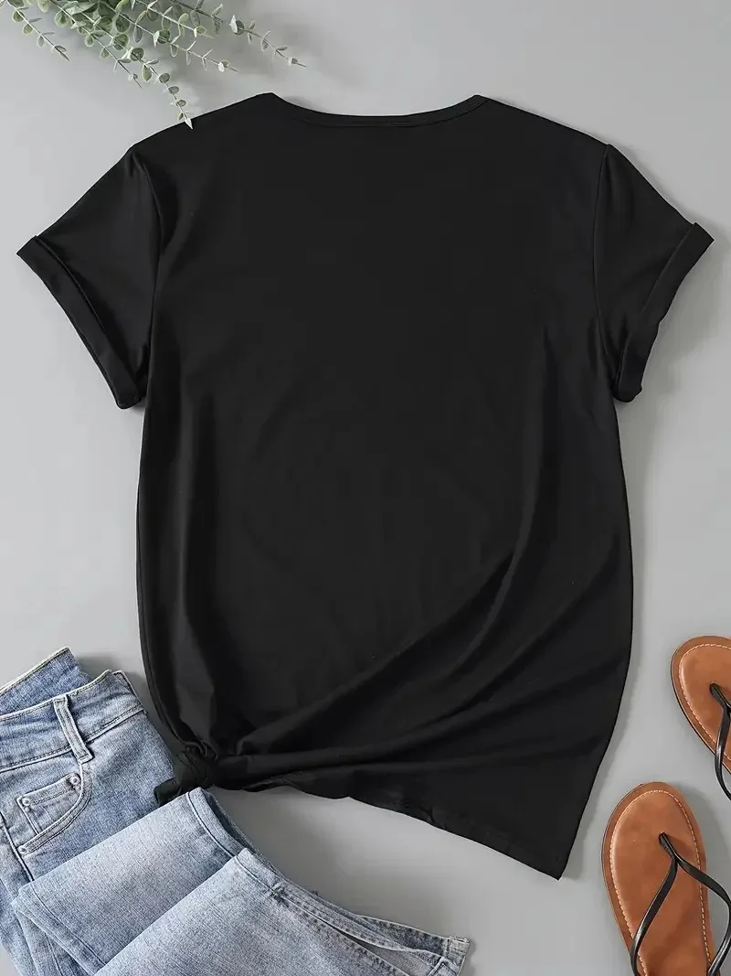 Camiseta divertida de manga co - Women Fashion Quotes reseña y precio