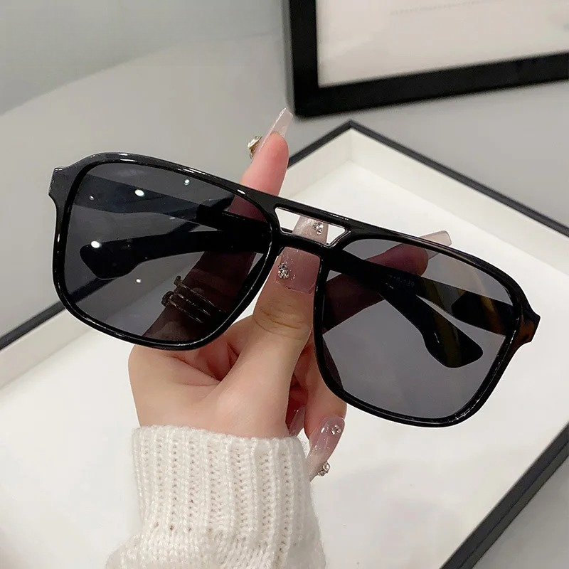 Gafas de Sol Cuadradas con Dob - Women'S Fashion Eyeglasses reseña y precio