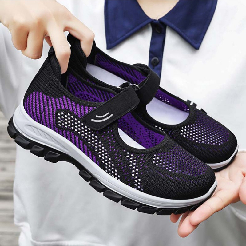 Zapatillas deportivas de malla - Women'S Fashion Velcro Sneakers reseña y precio