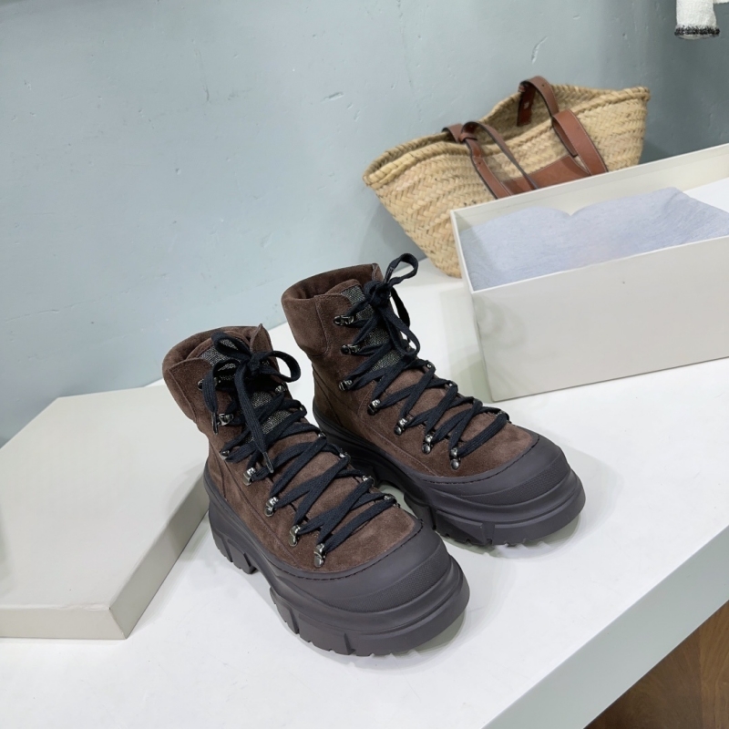 Otoño Invierno nuevo cuero rea - Women'S Fashion Hiking Boots reseña y precio
