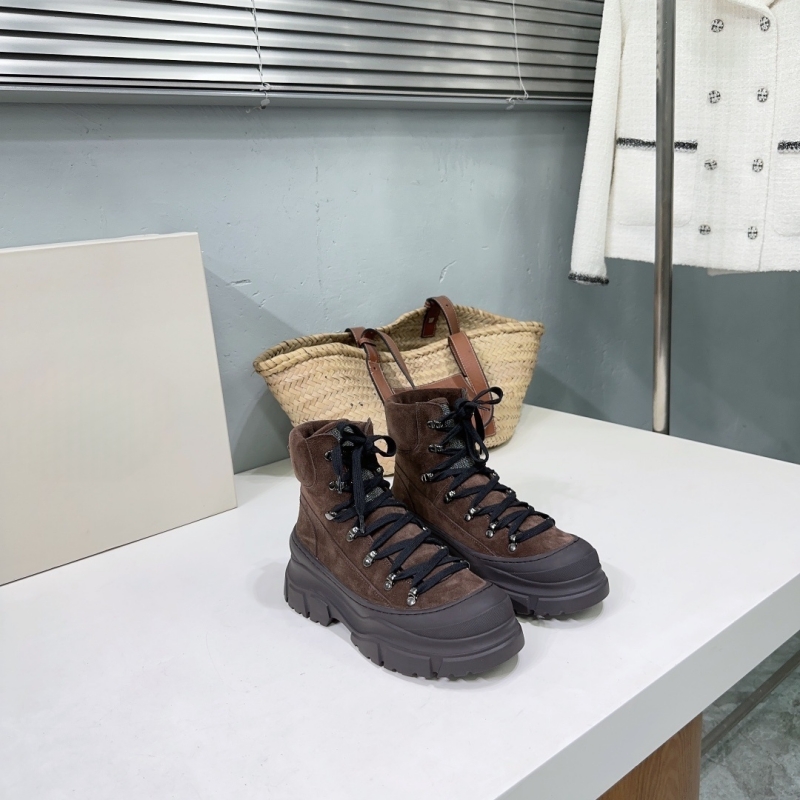 Otoño Invierno nuevo cuero rea - Women'S Fashion Hiking Boots reseña y precio