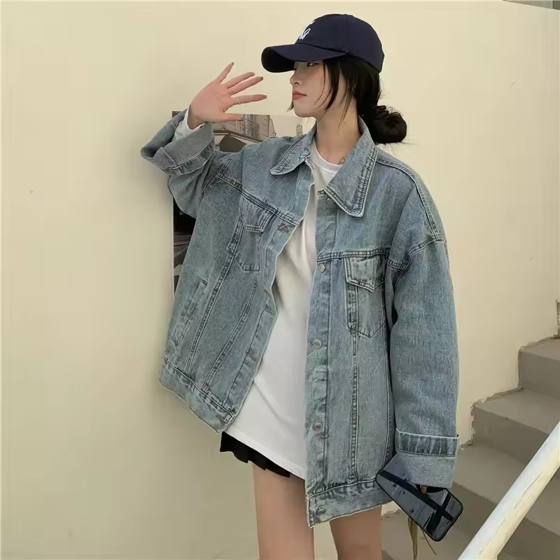 2025 nueva moda chaqueta vaque - Women'S Fashion Denim Jacket reseña y precio