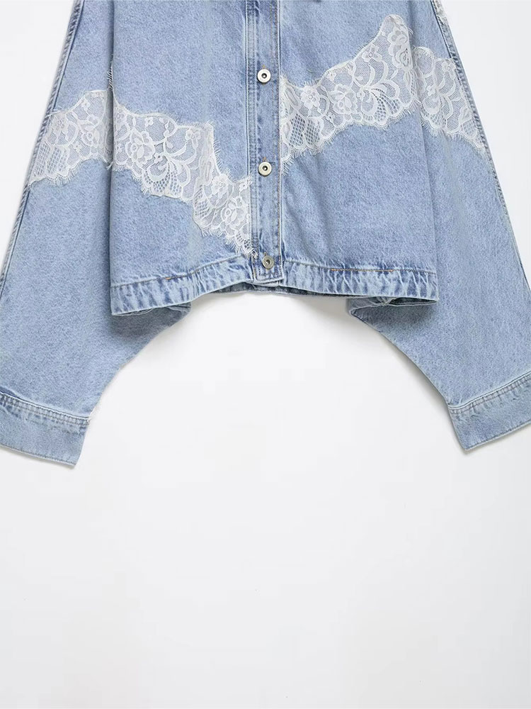 HH Chaqueta Elegante de Mezcli - Women'S Fashion Denim Jacket reseña y precio