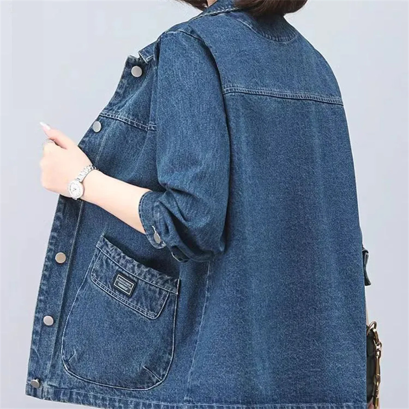 Abrigo vaquero para mujer 2025 - Women'S Fashion Denim Jacket reseña y precio