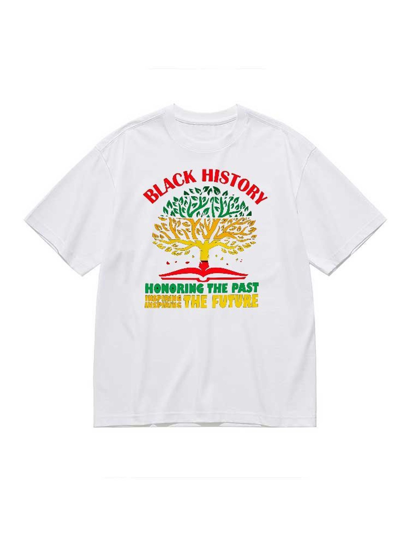 Camiseta con gráfico del árbol - Women Fashion History reseña y precio