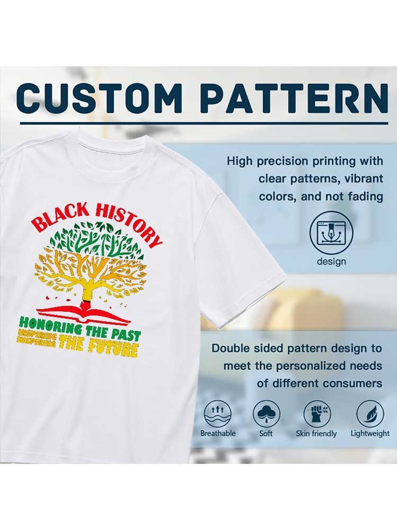 Camiseta con gráfico del árbol - Women Fashion History reseña y precio