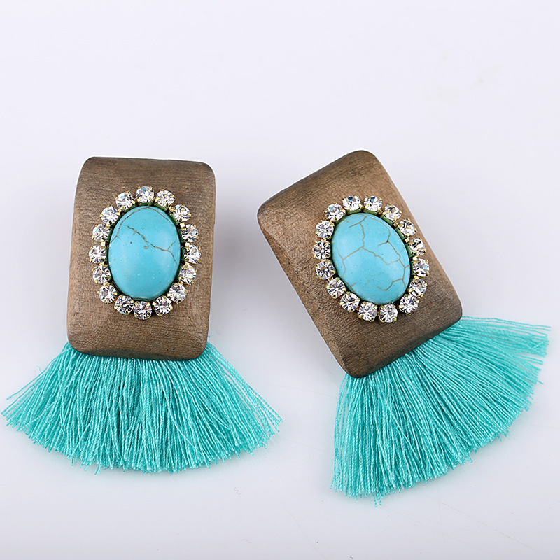 Pendientes con flecos de diama - Women'S Fashion E Commerce reseña y precio