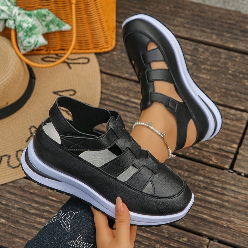 Sandalias Deportivas de Plataf - Women'S Fashion Velcro Sneakers reseña y precio