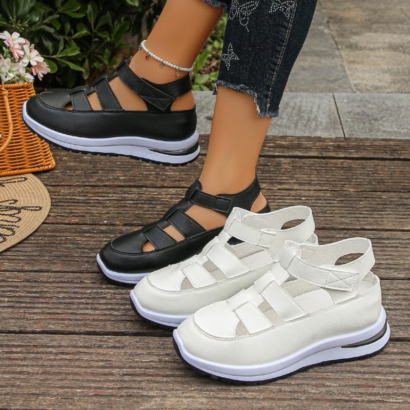 Sandalias Deportivas de Plataf - Women'S Fashion Velcro Sneakers reseña y precio