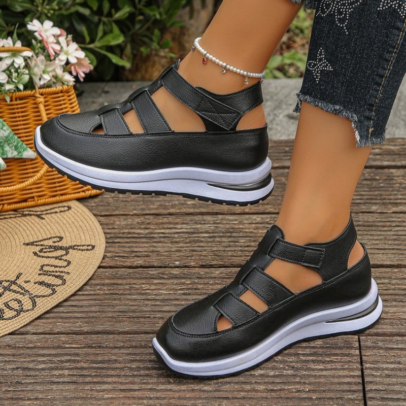Sandalias Deportivas de Plataf - Women'S Fashion Velcro Sneakers reseña y precio