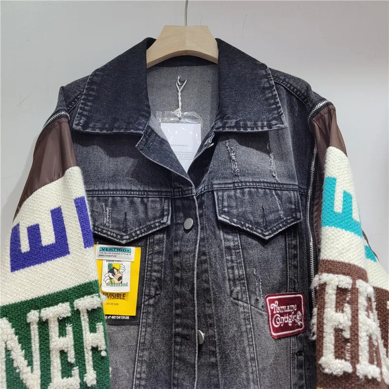 Chaqueta vaquera para mujer, m - Women'S Fashion Denim Jacket reseña y precio