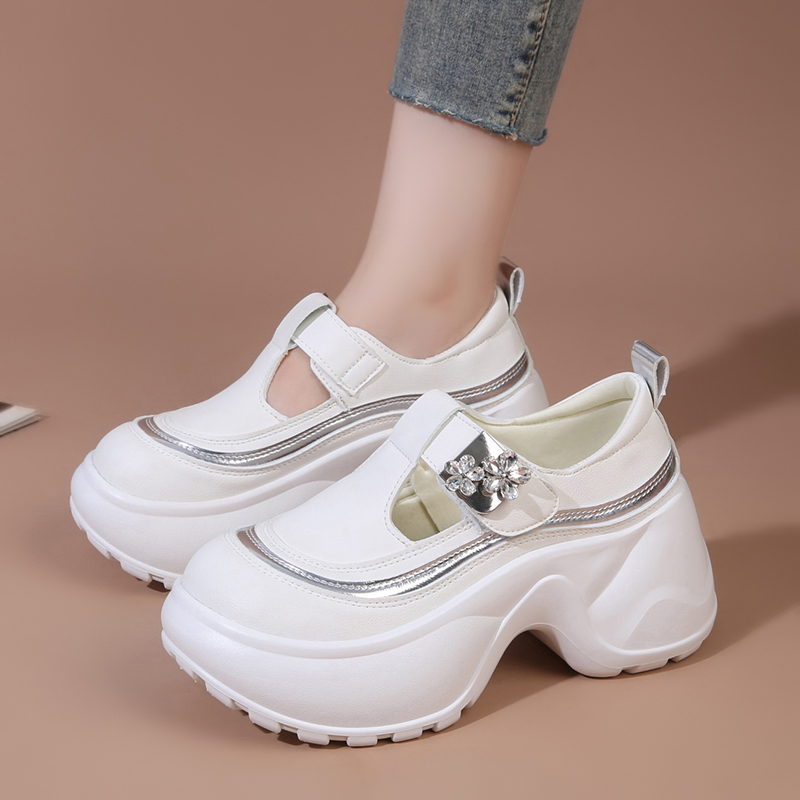 Zapatos informales con decorac - Women'S Fashion Velcro Sneakers reseña y precio