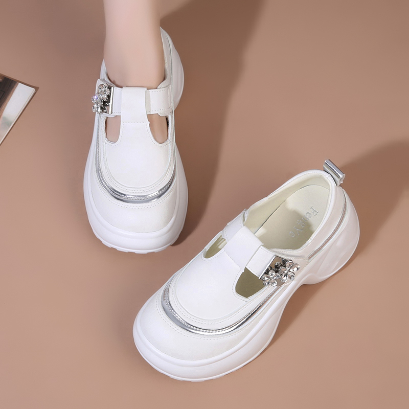 Zapatos informales con decorac - Women'S Fashion Velcro Sneakers reseña y precio