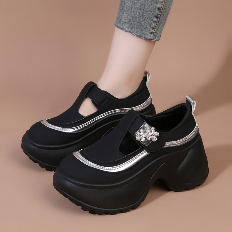 Zapatos informales con decorac - Women'S Fashion Velcro Sneakers reseña y precio