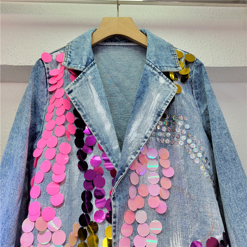 ANJY otoño nuevas mujeres Ins  - Women'S Fashion Denim Jacket reseña y precio
