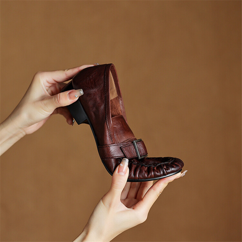 Zapatos de tacón grueso para M - Women'S Fashion Shoes reseña y precio