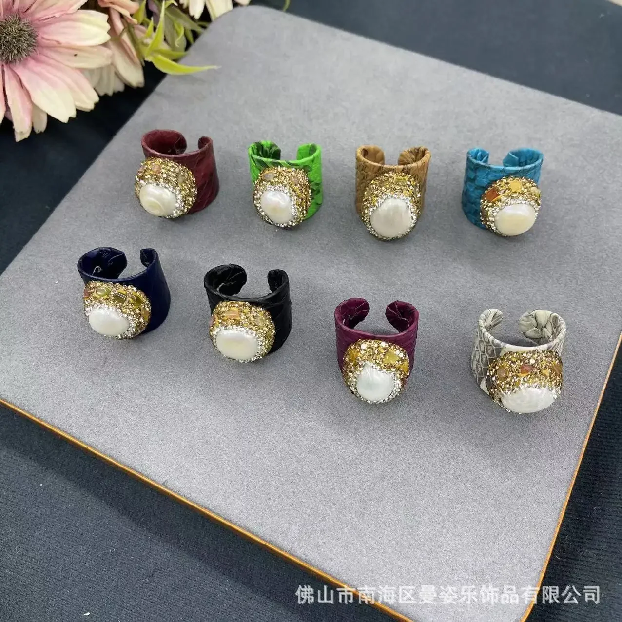 Anillo abierto de piel de serp - Women'S Fashion E Commerce reseña y precio