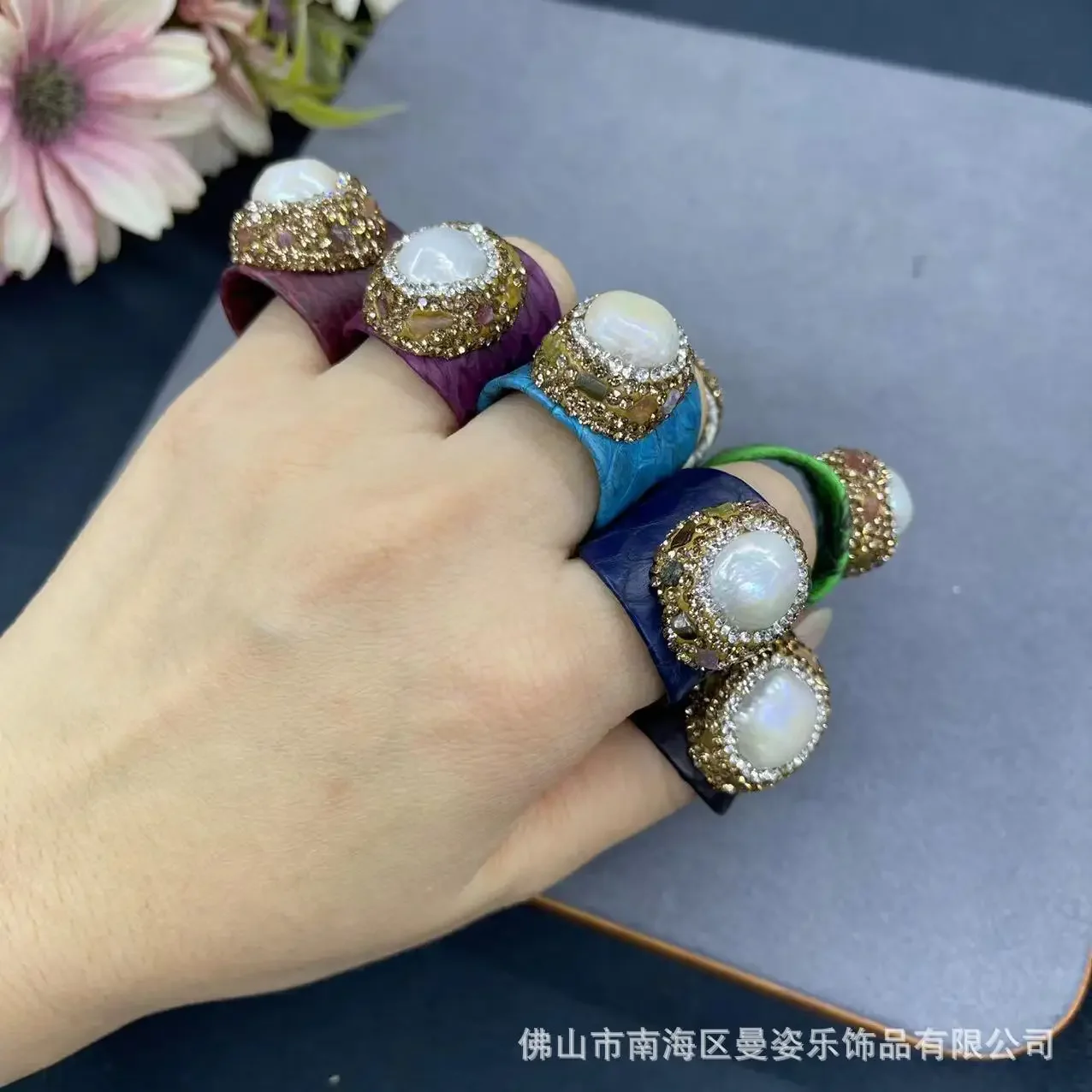 Anillo abierto de piel de serp - Women'S Fashion E Commerce reseña y precio